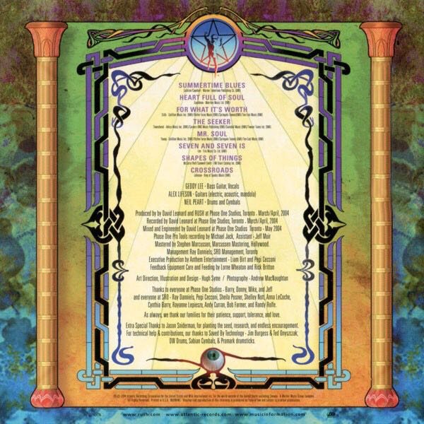 Feedback - Rush (CD - 28) music collectible [Barcode 075678372827] - Main Image 2