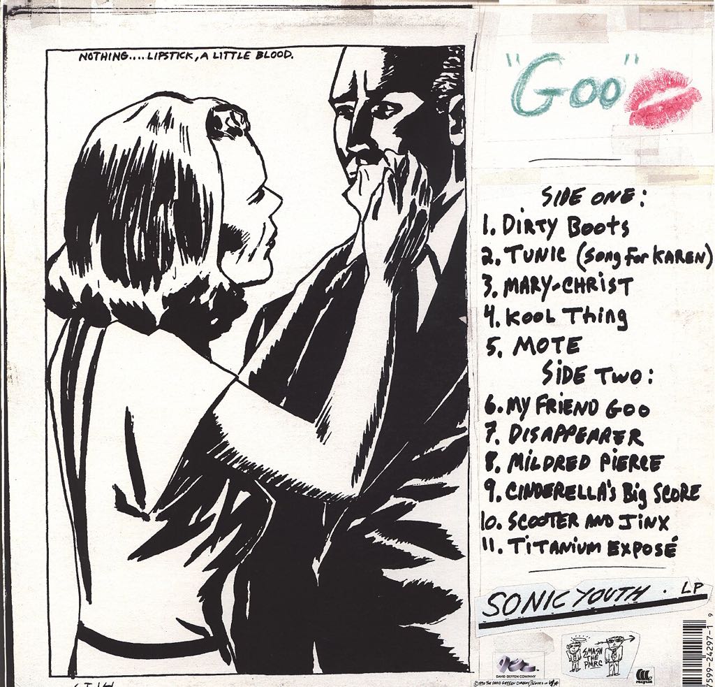 Goo - Sonic Youth (CD - 0) music collectible [Barcode 720642429723] - Main Image 2