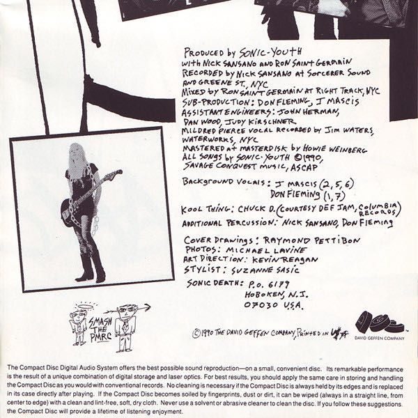 Goo - Sonic Youth (CD - 0) music collectible [Barcode 720642429723] - Main Image 4