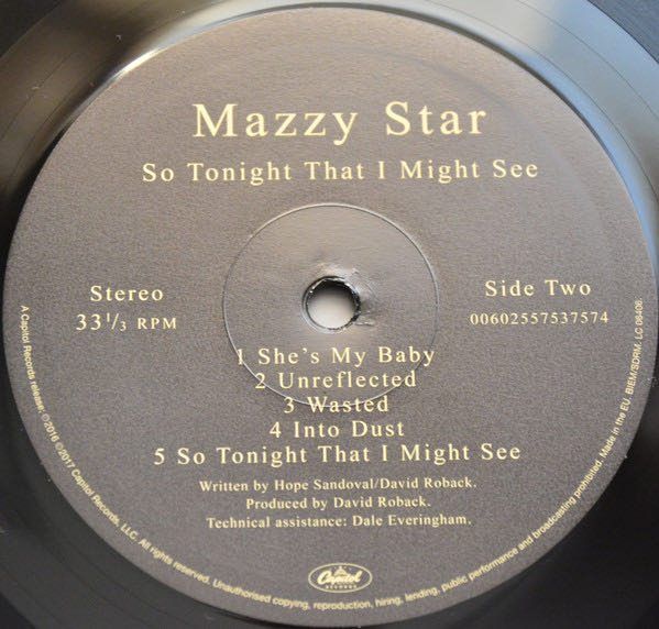 So Tonight That I Might See - Mazzy Star (CD) music collectible [Barcode 011119825385] - Main Image 4