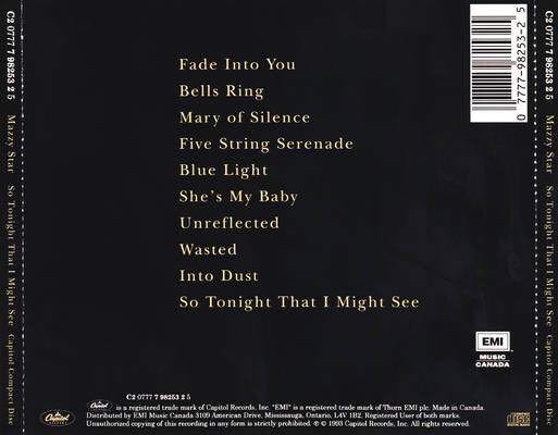 So Tonight That I Might See - Mazzy Star (12” - 52) music collectible [Barcode 646315511819] - Main Image 2