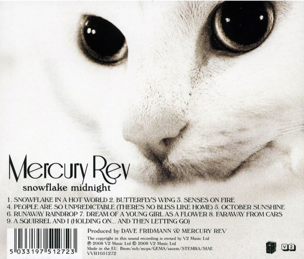 Snowflake Midnight - Mercury Rev (CD) music collectible [Barcode 5033197512716] - Main Image 2