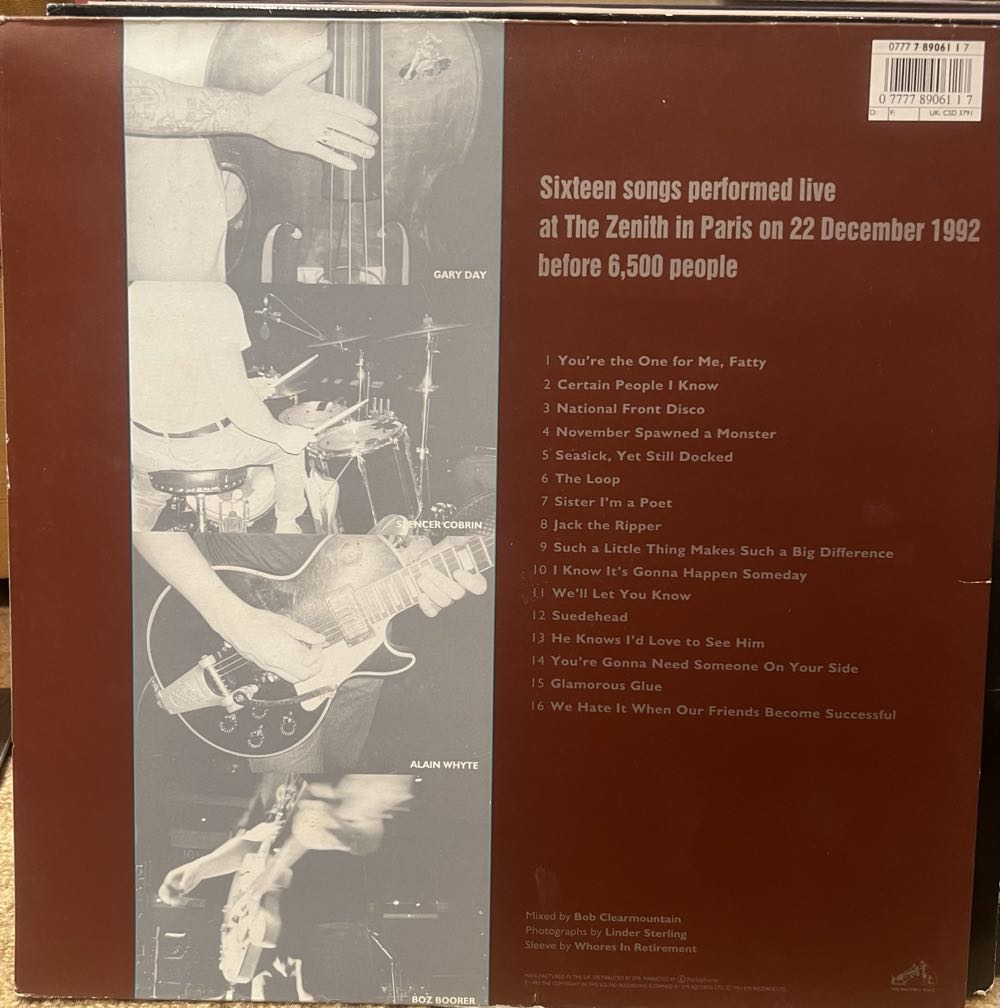 Beethoven Was Deaf - Morrissey (12”) music collectible [Barcode 077778906117] - Main Image 2