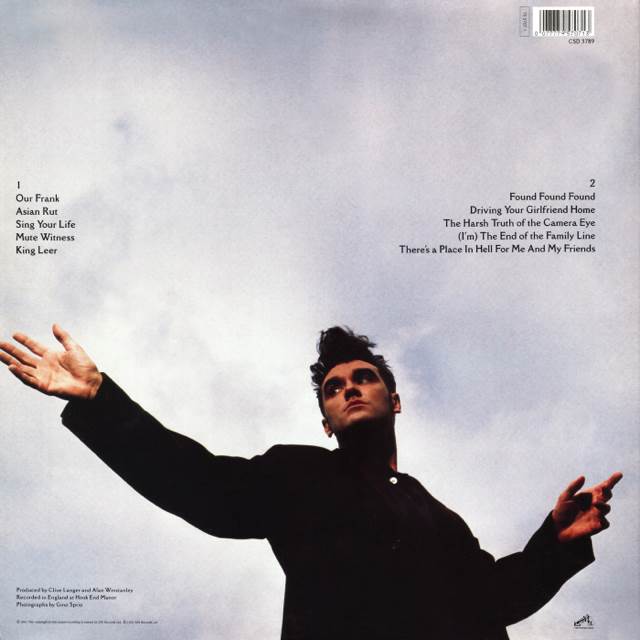 Kill Uncle - Morrissey (CD) music collectible [Barcode 075992651424] - Main Image 2