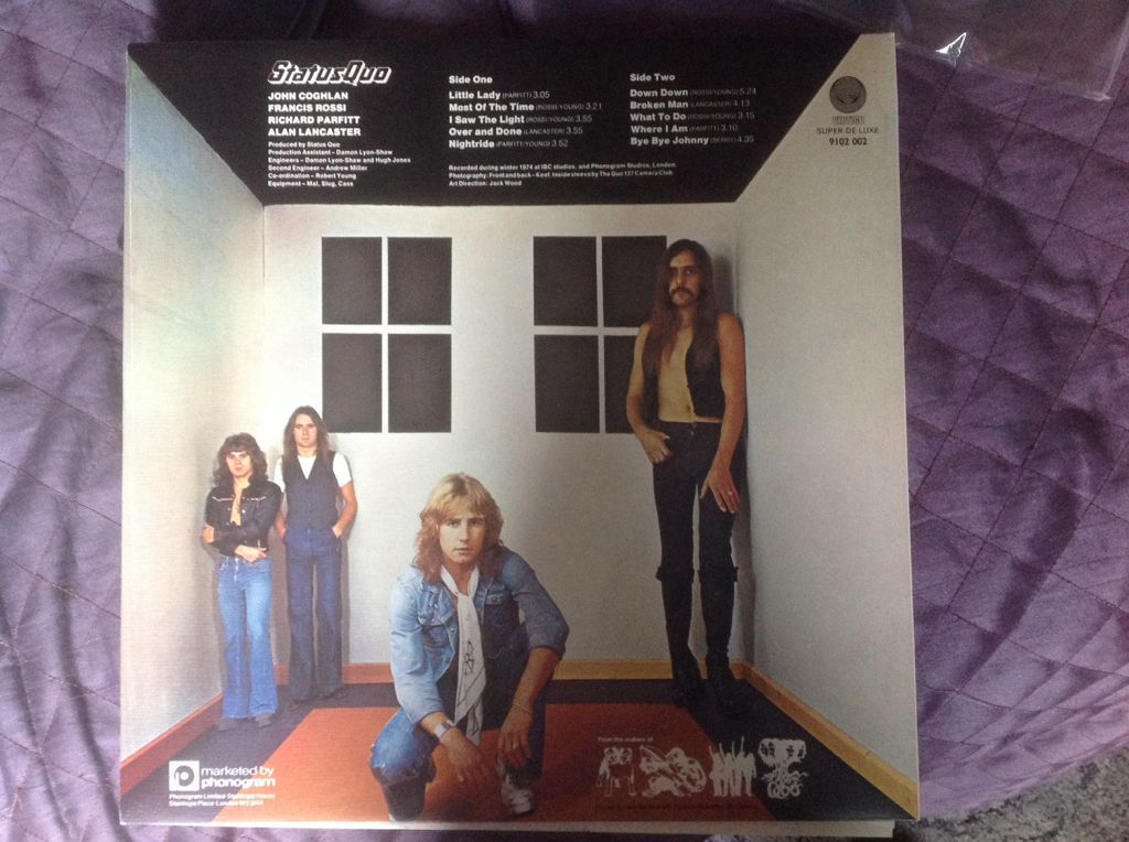 On The Level - Status Quo (12” - 67) music collectible [Barcode 4988005774422] - Main Image 2