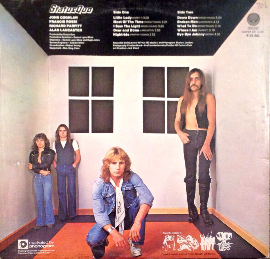 On The Level - Status Quo (12” - 3845) music collectible - Main Image 2