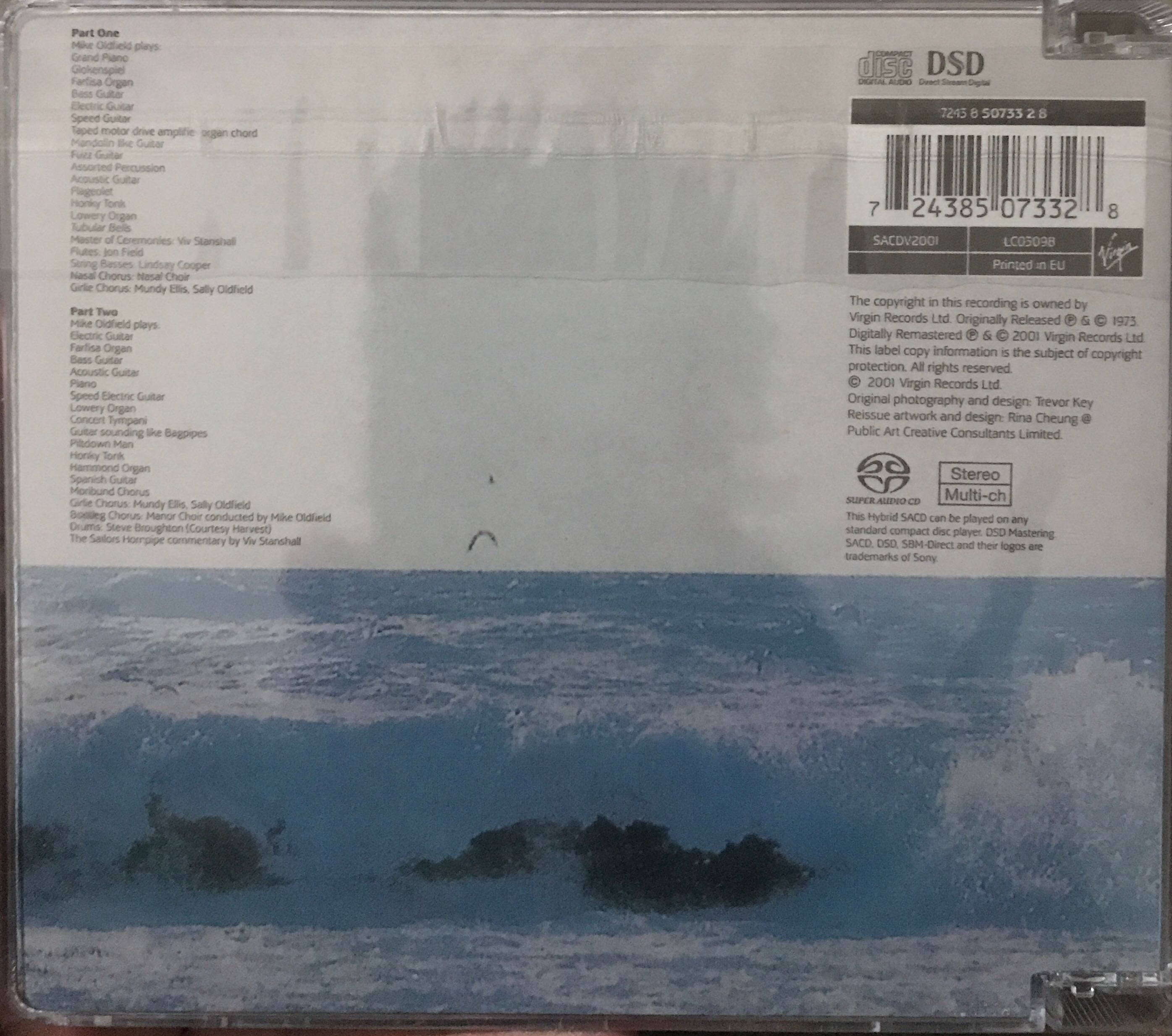 Tubular Bells - Oldfield, Mike (SACD - 4918) music collectible [Barcode 724385073328] - Main Image 2