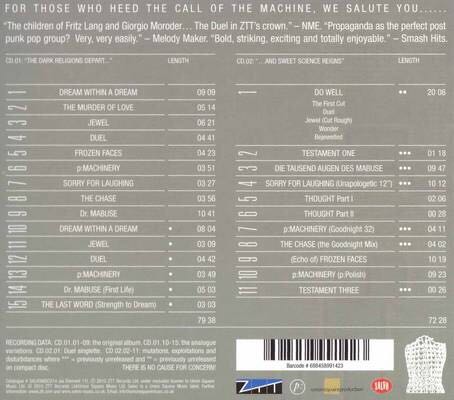 A secret wish  - Propaganda (CD - 52) music collectible [Barcode 4007196105409] - Main Image 2