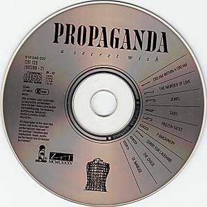 A secret wish  - Propaganda (CD - 52) music collectible [Barcode 4007196105409] - Main Image 4