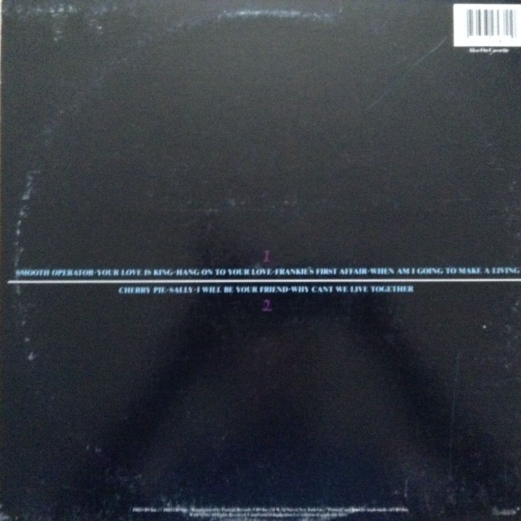 Diamond Life - Sade (12”) music collectible - Main Image 2