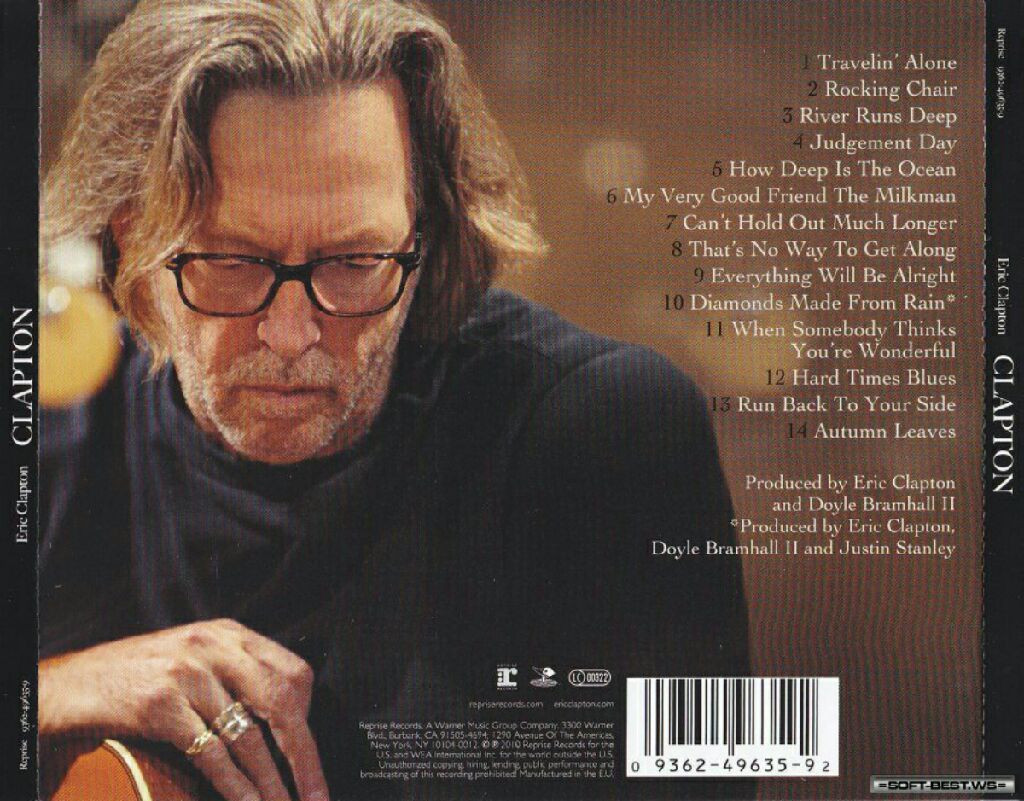 Clapton - Clapton, Eric (MP3 - 62) music collectible [Barcode 093624963578] - Main Image 2