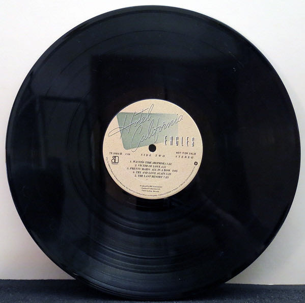 Hotel California - Eagles (12” - 43:28) music collectible - Main Image 4
