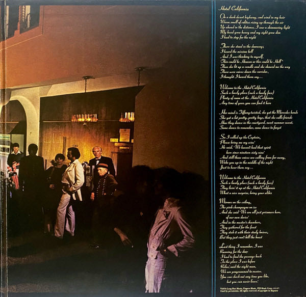 Hotel California - Eagles (12”) music collectible - Main Image 4