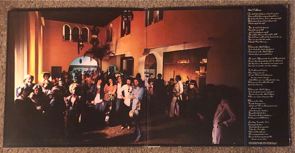 Hotel California - Eagles (12”) music collectible - Main Image 3