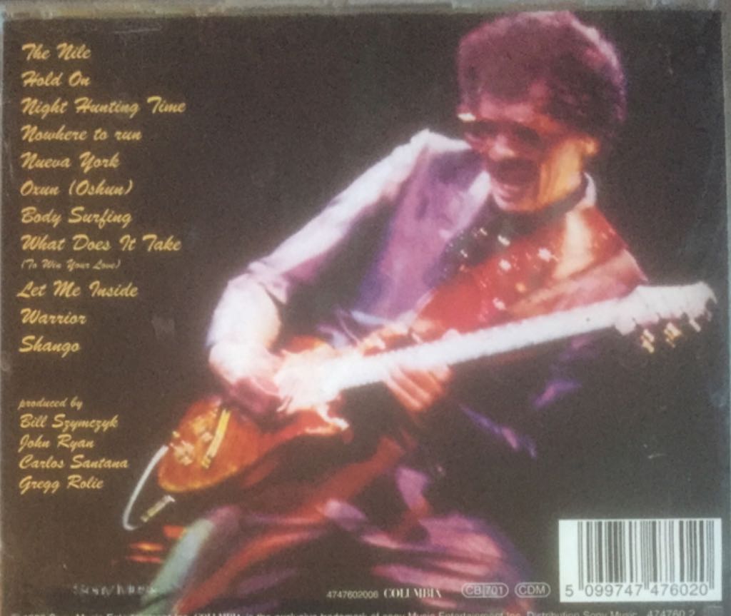 Shango - Santana (CD) music collectible [Barcode 5099747476020] - Main Image 2