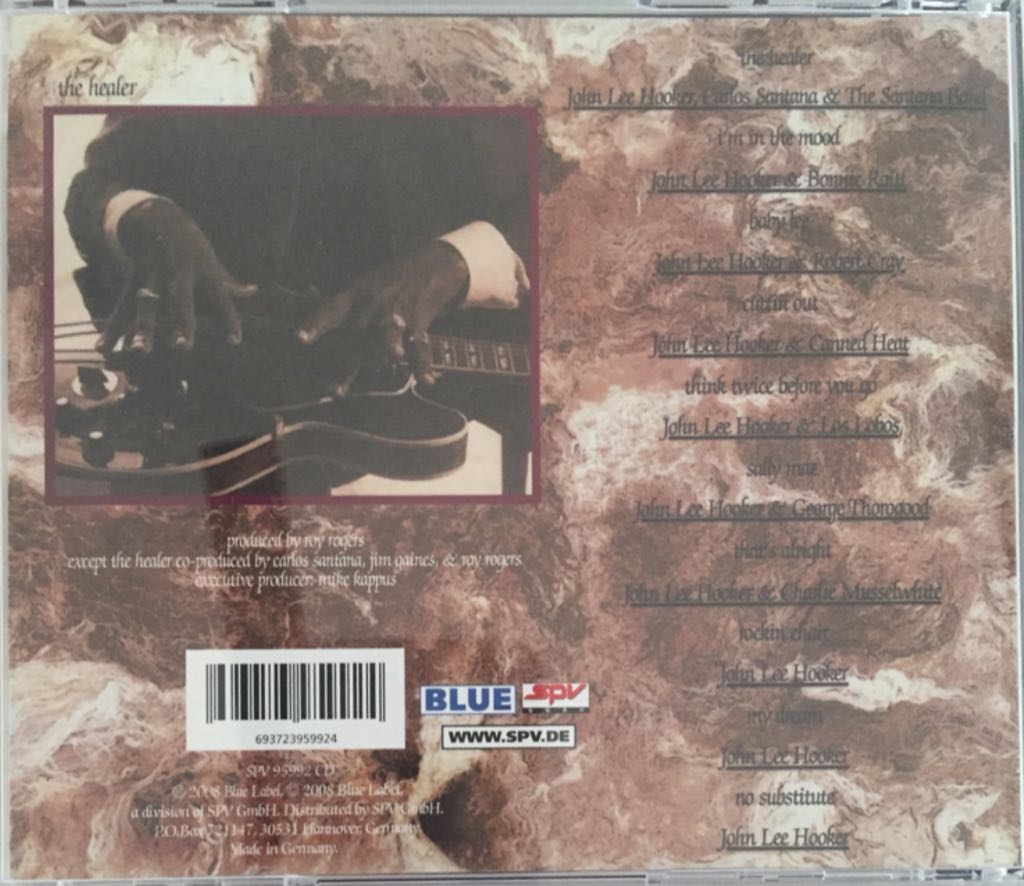 The Healer - Hooker, John Lee (12”) music collectible [Barcode 693723959924] - Main Image 2