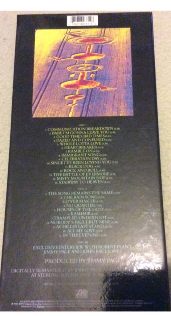 Led Zeppelin Remasters - Led Zeppelin (CD - 63) music collectible - Main Image 2