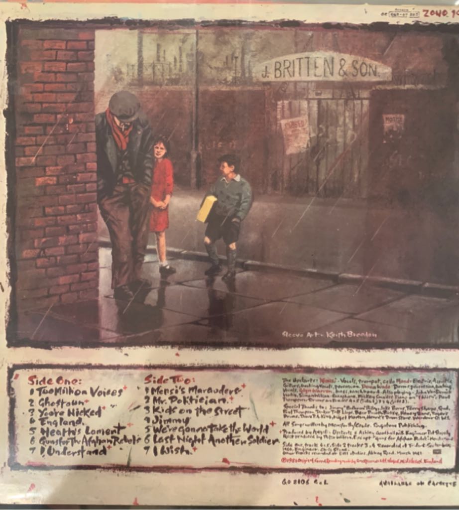 2000000 Voices - Angelic Upstarts (12”) music collectible [Barcode 5032556115827] - Main Image 2