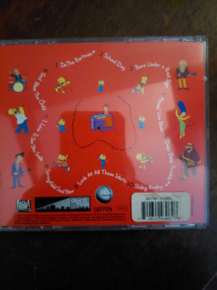The Simpsons Sing The Blues - Simpsons, The (CD - 41) music collectible - Main Image 2
