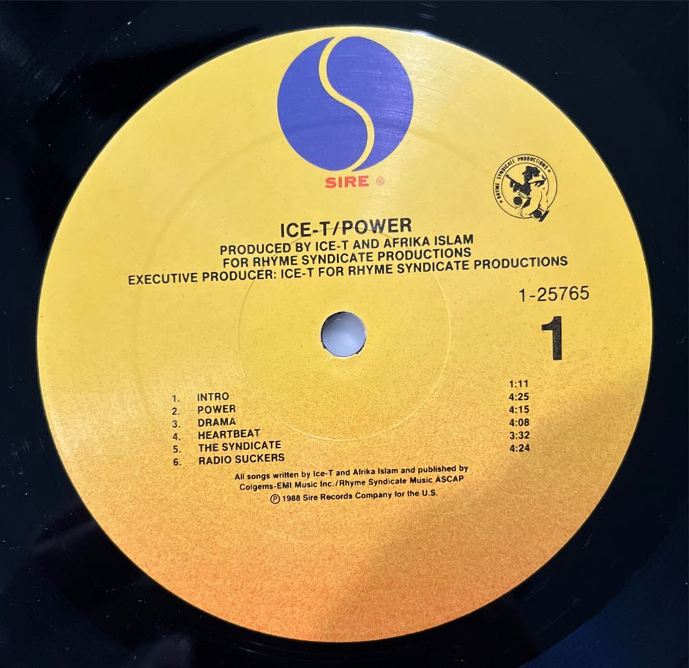 Power - Ice-T (12” - 48) music collectible - Main Image 3