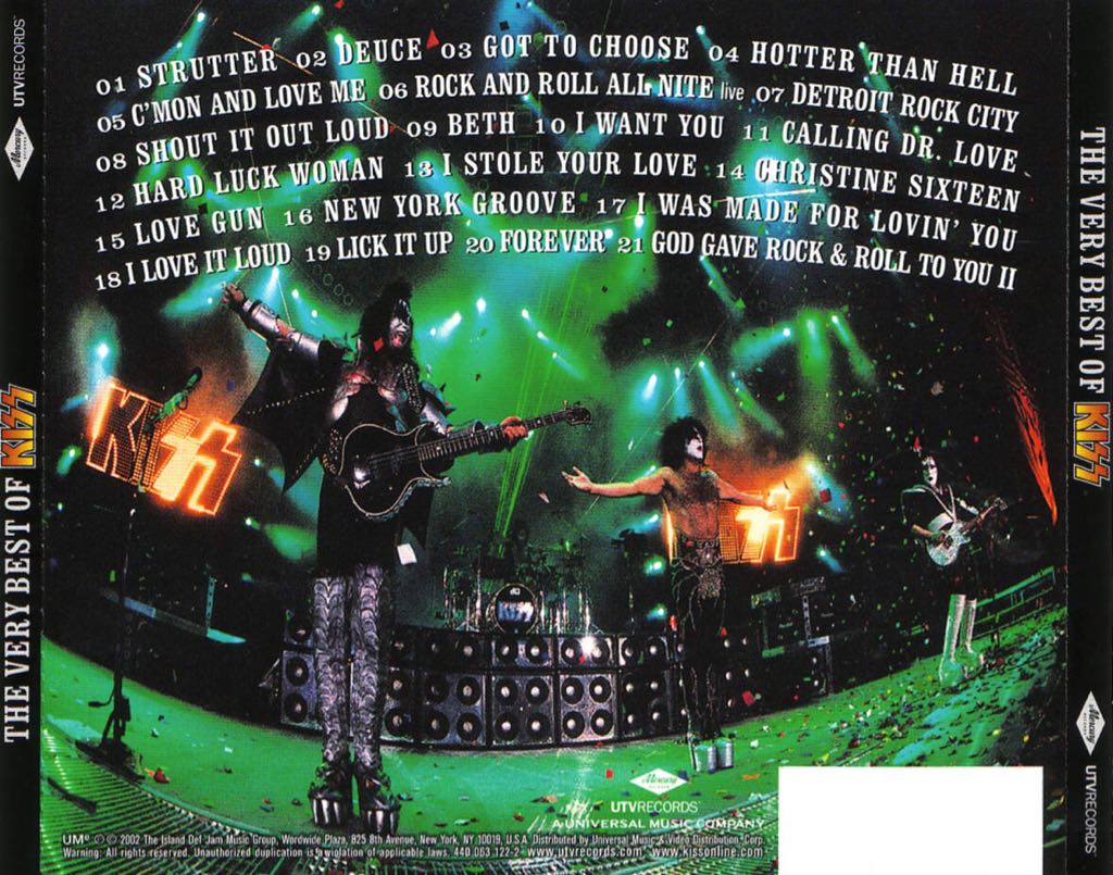 The Very Best Of Kiss - Kiss (CD) music collectible - Main Image 2