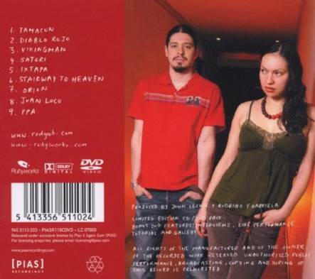 Rodrigo y Gabriela - Rodrigo y Gabriela (CD - 37:45) music collectible [Barcode 5050693128227] - Main Image 2