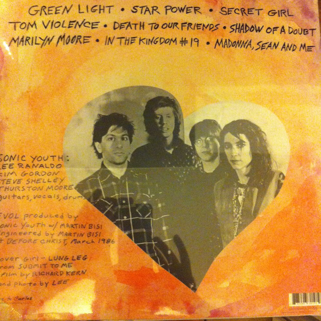 Evol - Sonic Youth (12” - 39) music collectible [Barcode 787996801919] - Main Image 2