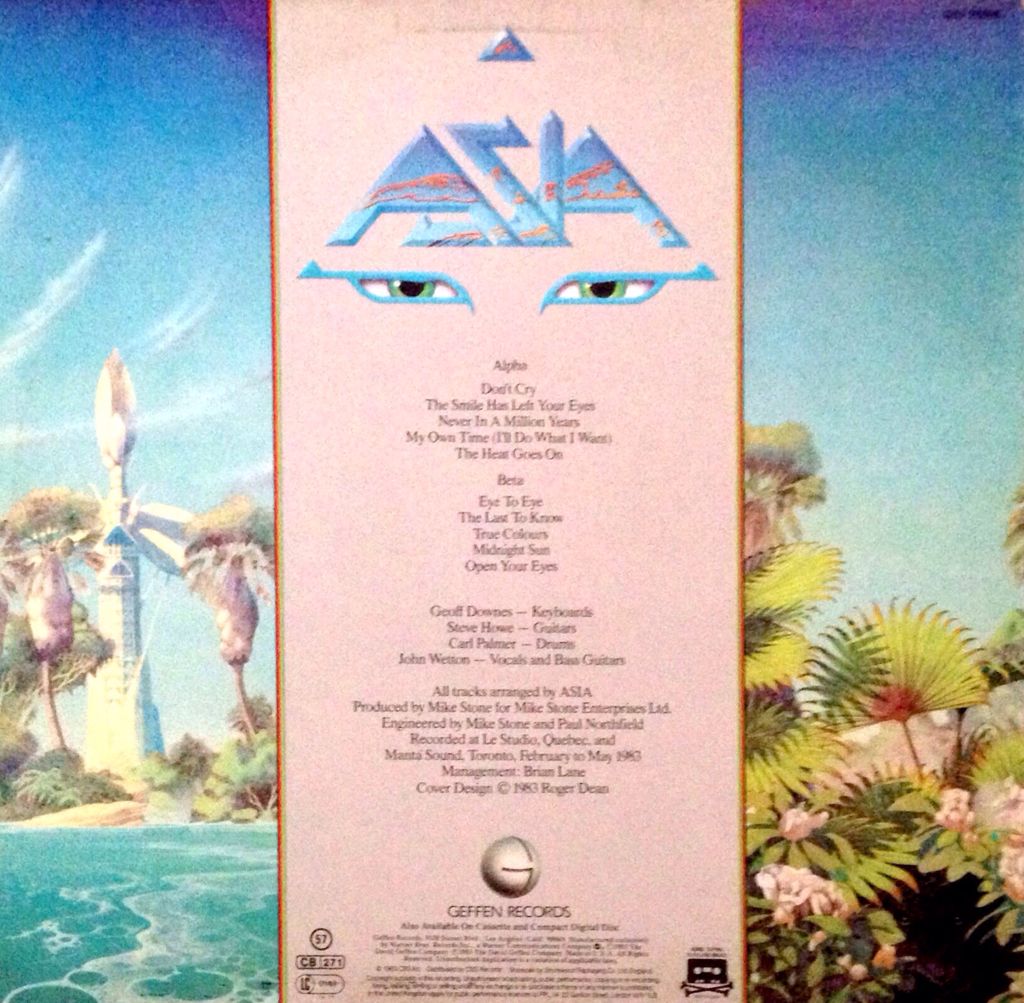 ALPHA - Asia (12”) music collectible - Main Image 2