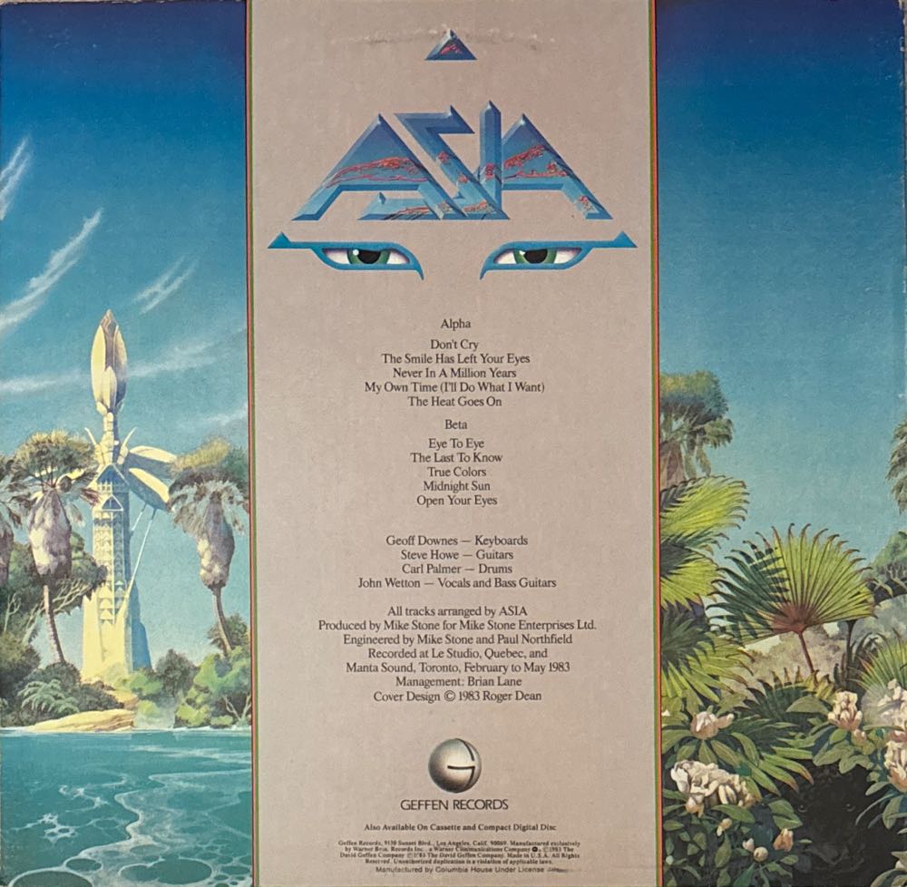 Alpha - Asia (12”) music collectible - Main Image 4