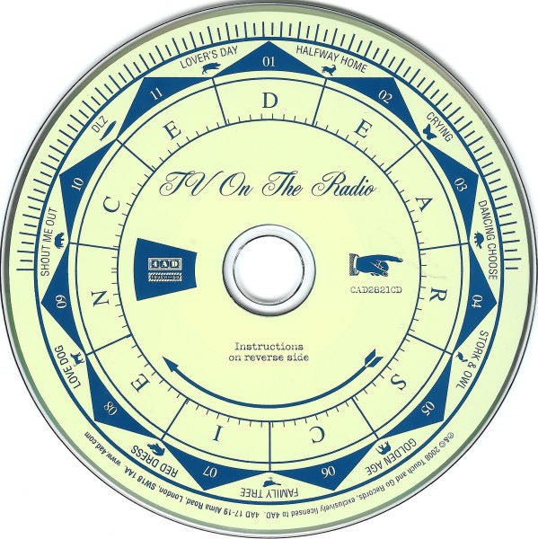 Dear Science - TV On The Radio (CD) music collectible [Barcode 652637282122] - Main Image 4