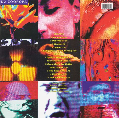 Zooropa - U2 (Cassette - 51:15) music collectible [Barcode 731451804748] - Main Image 2