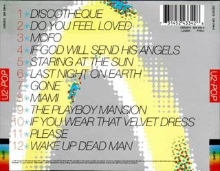 Pop - U2 (CD - 61) music collectible [Barcode 731452433428] - Main Image 2
