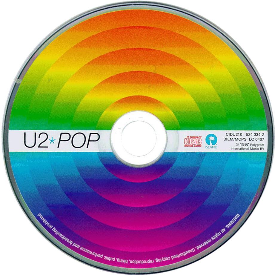 Pop - U2 (CD - 61) music collectible [Barcode 731452433428] - Main Image 4
