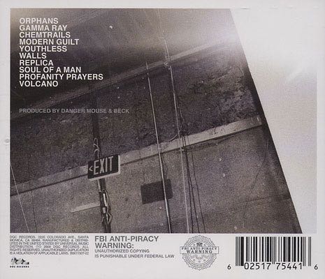 Modern Guilt - Beck (CD - 33:33) music collectible - Main Image 2