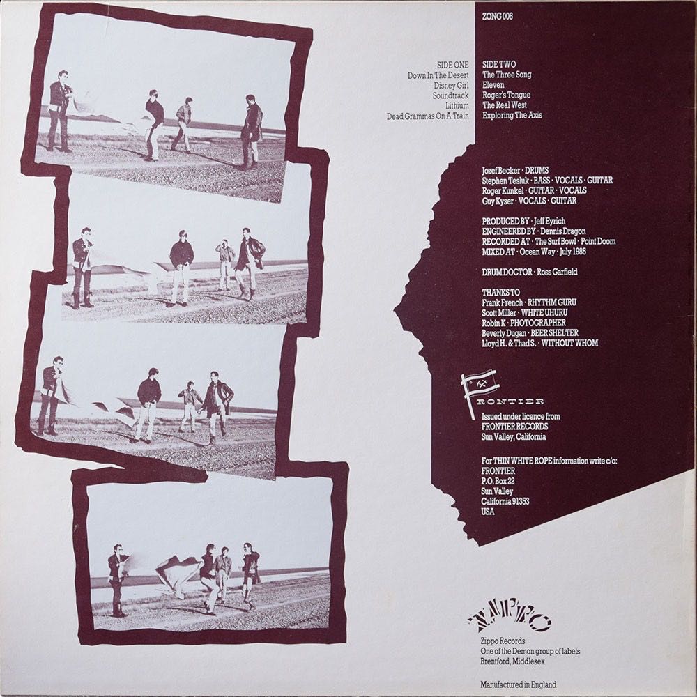 Exploring The Axis - Thin White Rope (12”) music collectible [Barcode 018663101521] - Main Image 2