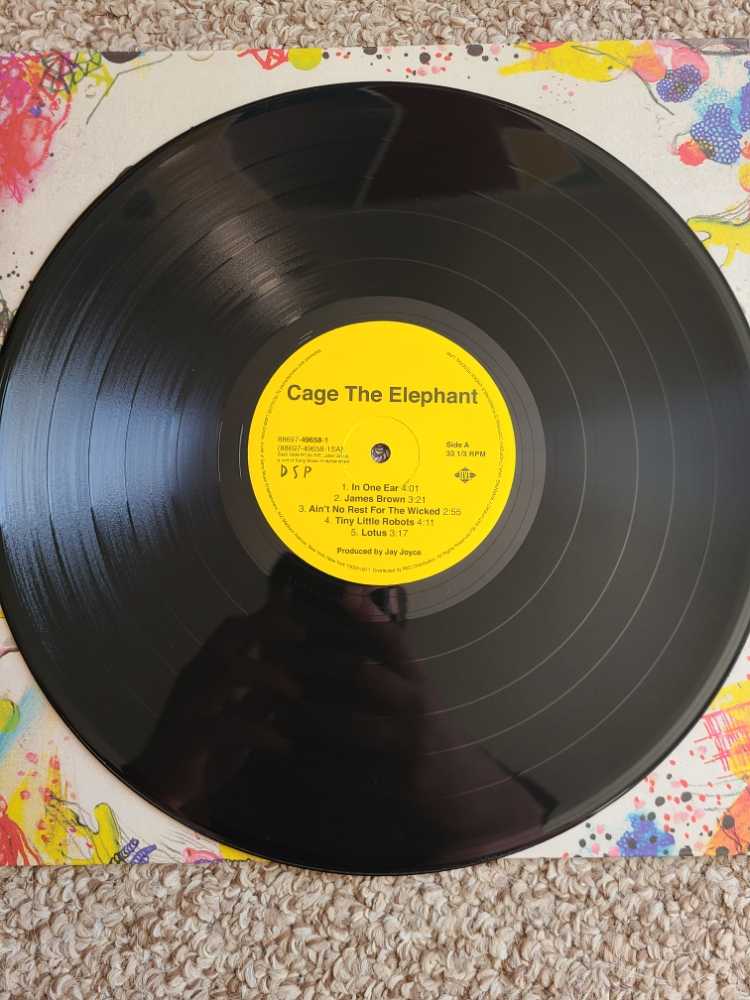 Cage The Elephant - Cage The Elephant (12” - 41) music collectible [Barcode 886974965817] - Main Image 3