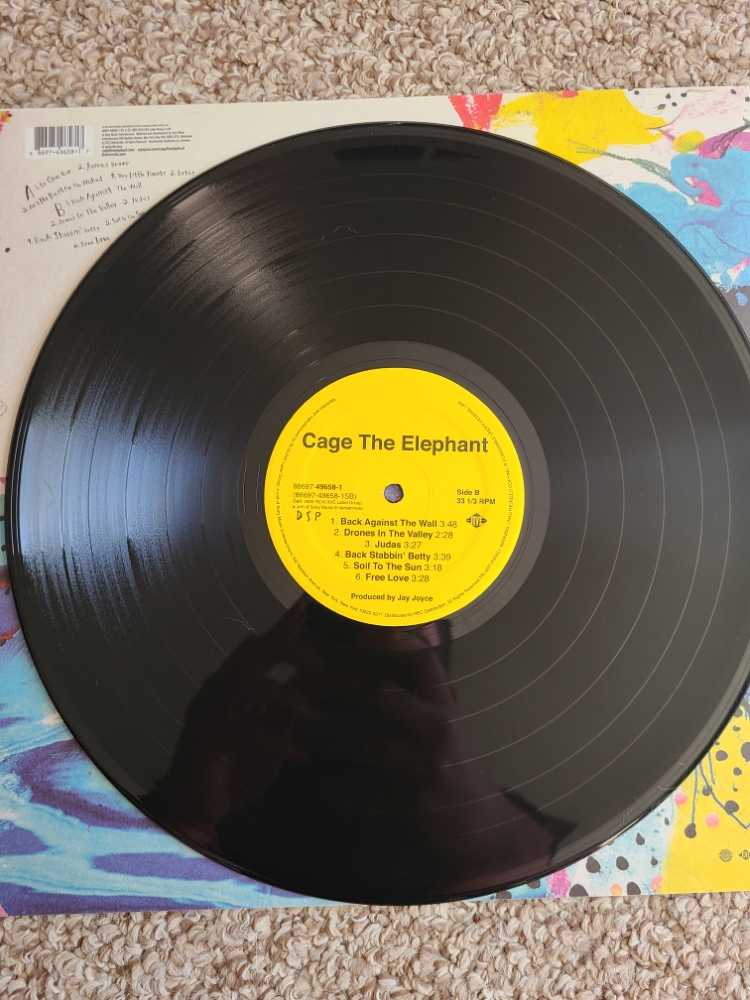Cage The Elephant - Cage The Elephant (12” - 41) music collectible [Barcode 886974965817] - Main Image 4