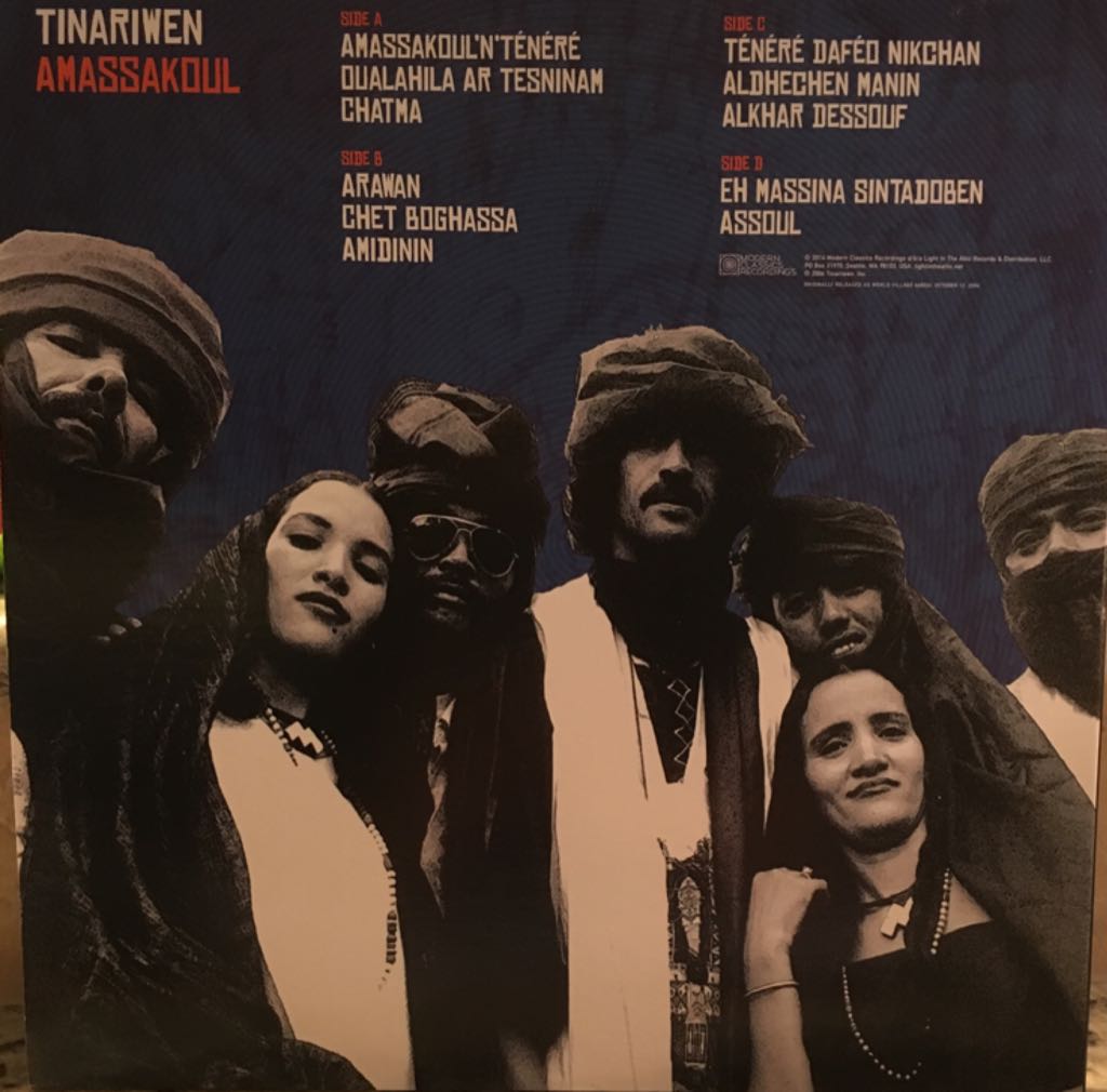 Amassakoul - Tinariwen (12”) music collectible [Barcode 826853091213] - Main Image 2