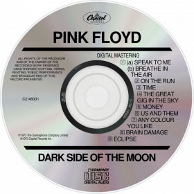 Dark Side Of The Moon - Pink Floyd (CD - 42) music collectible [Barcode 077774600125] - Main Image 4