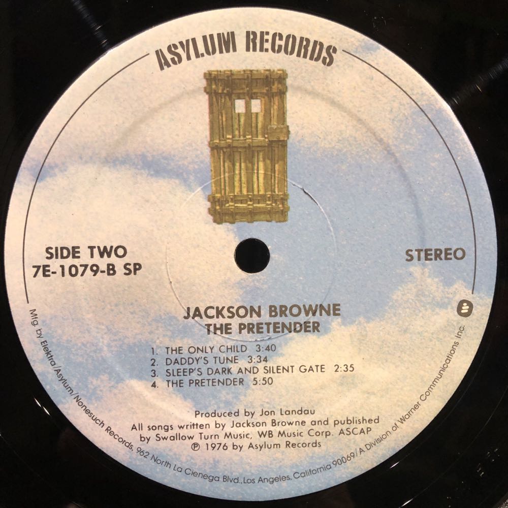 The Pretender - Browne, Jackson (12” - 39) music collectible - Main Image 4