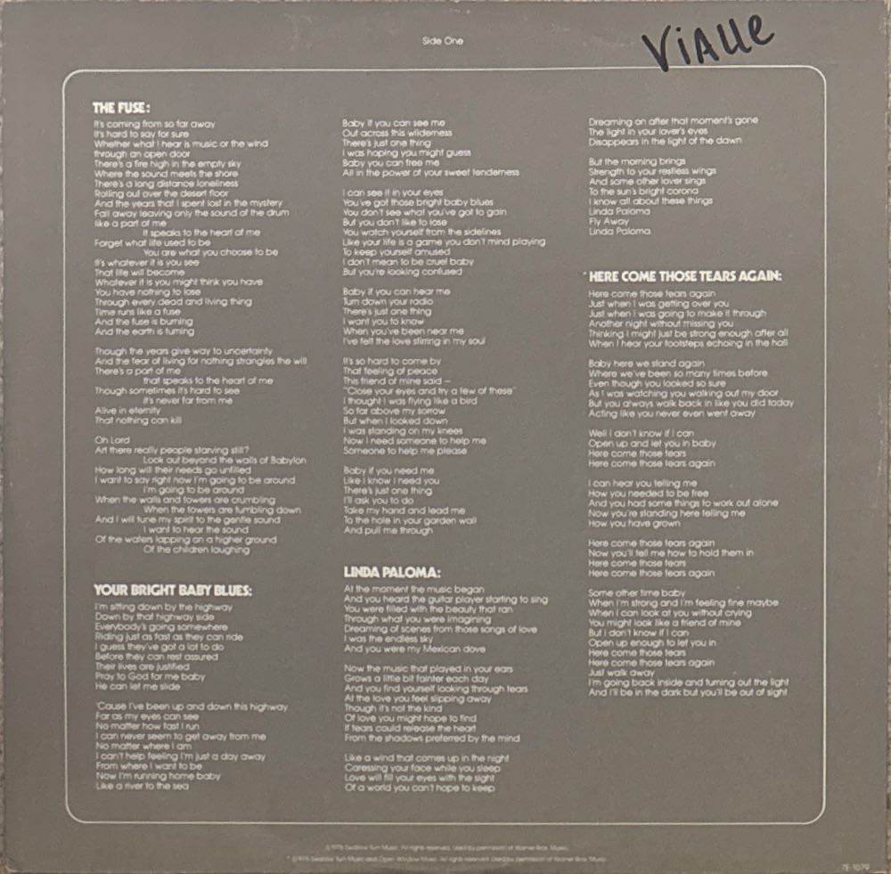 Pretender, The - Jackson Browne (12” - 3507) music collectible - Main Image 2