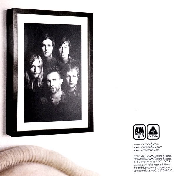 Hands All Over - Maroon 5 (CD - 47) music collectible [Barcode 602527808055] - Main Image 3