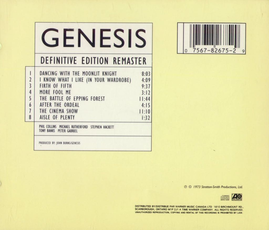 Selling England by the Pound - Genesis music collectible - Main Image 2