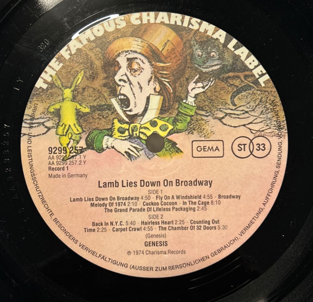 The Lamb Lies Down On Broadway - Genesis (12”) music collectible - Main Image 4