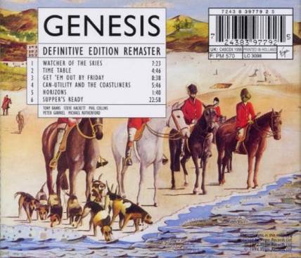 Foxtrot - Genesis (CD) music collectible [Barcode 724383977925] - Main Image 2