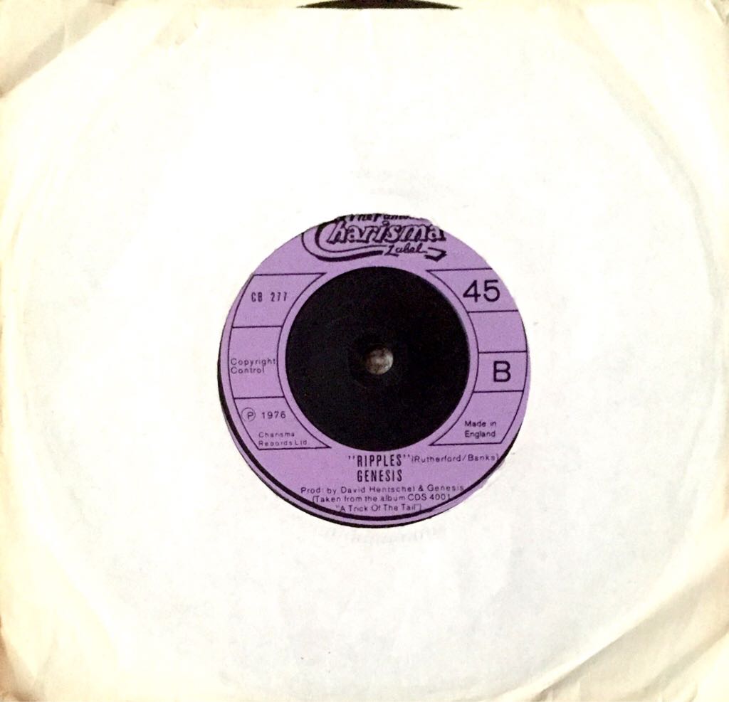 A Trick of the Tail - Genesis (7”) music collectible - Main Image 2