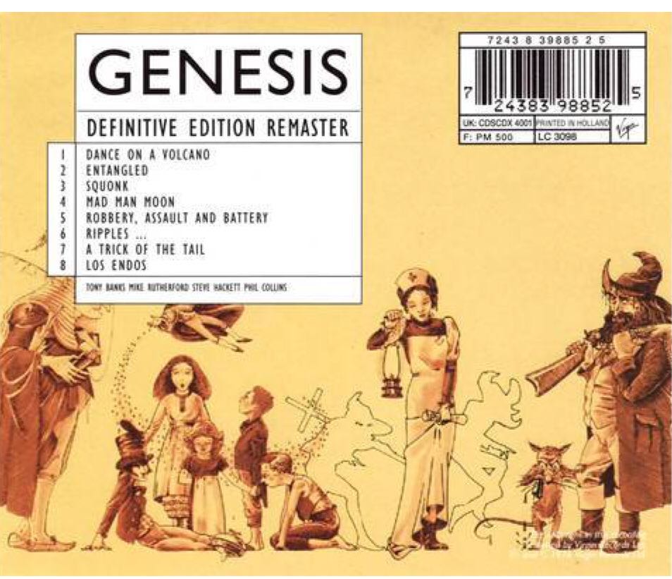 A Trick of the Tail - Genesis (12”) music collectible - Main Image 2
