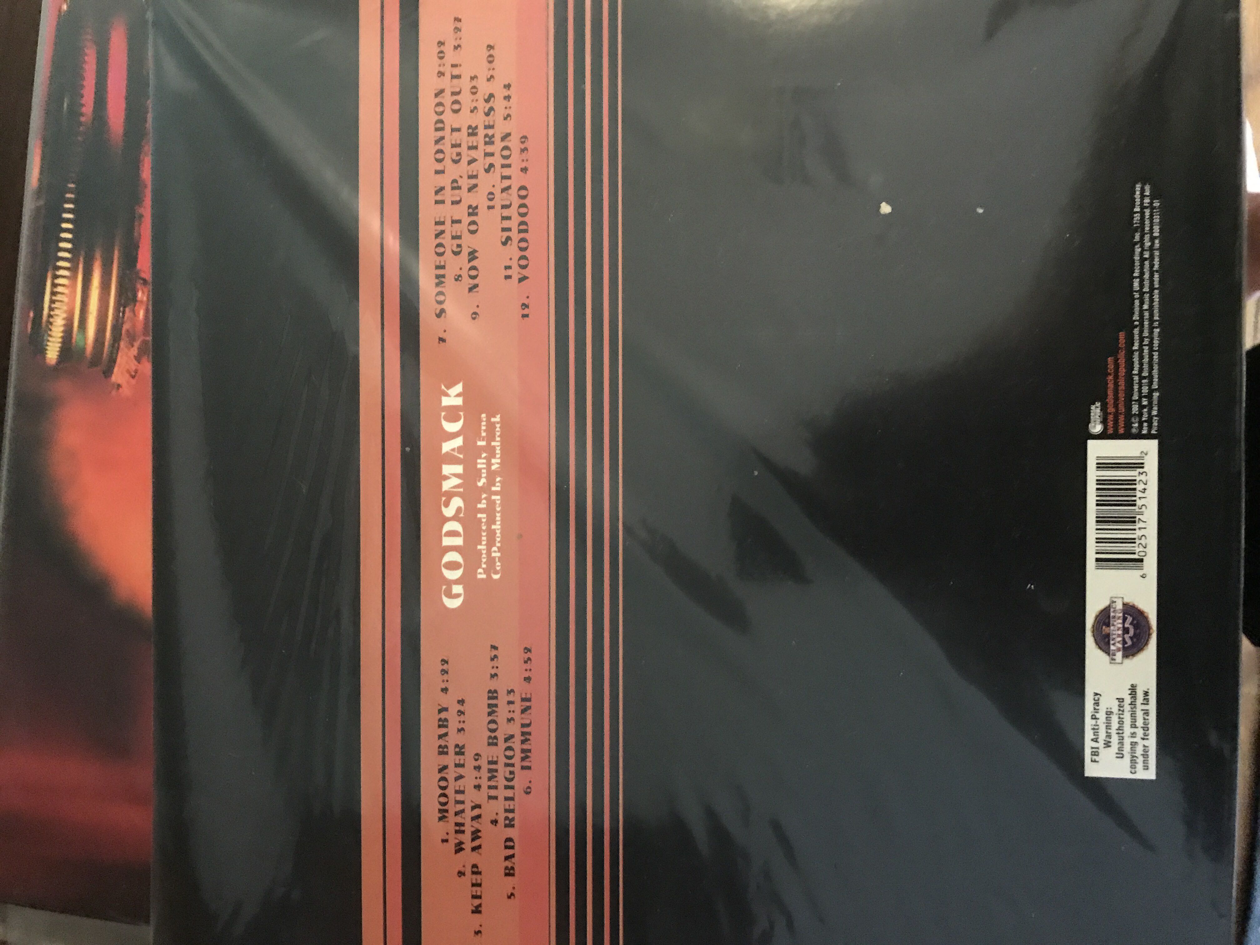 Godsmack - Godsmack (12”) music collectible [Barcode 602517514232] - Main Image 2