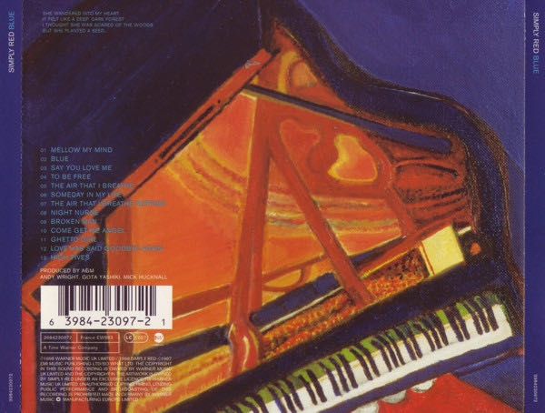 Blue - Simply Red (CD - 50) music collectible [Barcode 075596222228] - Main Image 2