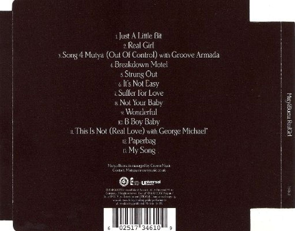 Real Girl - Buena,Mutya (CD) music collectible [Barcode 602517364288] - Main Image 2